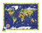 Challenge your kids to put together this 100 piece, beautiful world map jigsaw from Crocodile Creek! Includes a fact book and 21 stand-up Learn & Play animals.  Complete the puzzle and find and identify all the different animals using the fact book. Animals are named and colour-coded by continent on the back. Play with the stand-up animals, many of which also feature in the jigsaw border for Seek & Find games. 