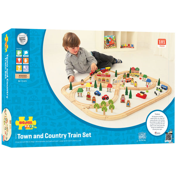 Town and deals country train set