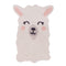 Bring the animal kingdom closer togeher with this friendly llama and its sweet smile. With this beautiful Rug, you can decorate your children’s room with a modern and elegant style! 97% cotton, 3 % other fibres, round and machine-washable (conventional washing machine with 6 kg capacity), its design and neutral colours is a hit among the boys and girls. 