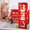This delightfully detailed wooden City Fire Station from Bigjigs Toys is perfect for your inspiring little firefighter! Ignite imaginative play where the firefighters are alert and ready to race to the rescue! Featuring a pole, training tower with removable ladders, mezzanine for firefighters living quarters, working double doors and removable roof panels for easy access.