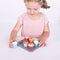 This wooden tray full of six delicious wooden muffins from Bigjigs are the perfect addition to any wooden play kitchen, pretend shop or tea party. Each muffin is brightly coloured and individually decorated. The muffins are ready to be served once slotted neatly in the wooden base tray! Develops social skills, dexterity, imagination and creativity. Ideal for encouraging interactive and imaginative role play sessions individually or amongst children. Made from high quality, responsibly sourced materials.