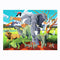 Challenge your kids to put together this 100 piece, beautiful wild safari jigsaw from Bertoy! Complete the puzzle to create images of beautiful wild animals like an Elephant, Lion, Giraffe and many more!