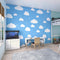 Cartoon Cloudy Sky Wall Mural - Rooms for Rascals, a Leafy Lanes Retailers Ltd business