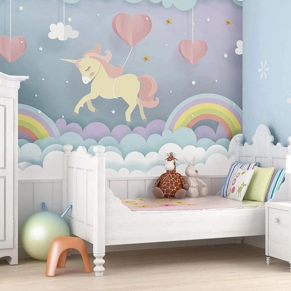 Unicorn Dream Wall Mural - Rooms for Rascals, a Leafy Lanes Retailers Ltd business