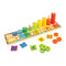 This award-winning educational wooden puzzle from Bigjigs helps kids to improve their counting and mathematical skills. Match the numbered squares to the dots on the base of the puzzle and then count the brightly coloured discs as they are placed onto their individual pegs. 