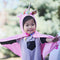 Your little ones can have fun and dress up with this magical unicorn cape from Great Pretenders. This unicorn cape has beautiful soft material with a gorgeous rainbow-coloured mane.