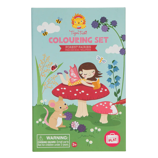 This vibrant drawing set has been designed with portable play in mind, meaning it’s ideal for travelling and on-the-go little ones. Everything creative kids need comes in the compact self-contained box with a magnetic flap. 