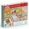 Oscar et Cannelle is a beautiful box set containing three little cookies – two gingerbread men and one star – for children to decorate using the examples on the card or their very own designs.