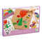 Tap tap Garden is a classic nursery activity updated by Djeco to develop little ones’ dexterity. Children can build their own flowers and gardens by attaching pieces to the cork board with the little hammer and nails. They can either recreate the designs provided or use their imagination to create a beautiful garden! Everything comes in a lovely wooden box!