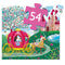 Princess Elise is returning to the castle in her beautiful carriage. A superb 54-piece jigsaw puzzle in a stylish carriage-shaped box. Decorative shaped box for the child’s bedroom. Large, easy-to-hold pieces. A premium jigsaw puzzle that can be done and redone. A puzzle for imagining and telling stories.