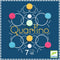 Quartino is a great family game for 2-4 players. The wooden board has a wheel pattern with lots of spaces. Your Quartino cards show just a section of this wheel, each with a group of coloured ‘stones’ showing at the centre and the spokes – all you have to do is to match your card to the colours on the wheel. This is done by playing the ‘stones’ in different places, but at the same time as you are trying to make your patterns match, the other players are also trying to do the same thing.