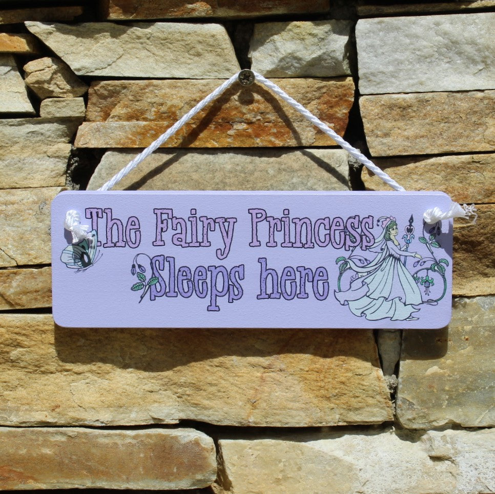 Fairy Princess Door Sign - Rooms for Rascals