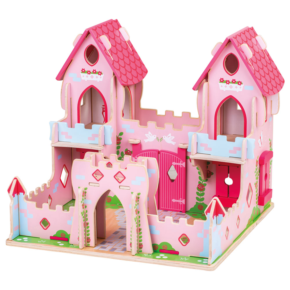 This stunning Fairytale Palace from Bigjigs will make your youngsters feel Royal as they play with the beautiful Princess and charming Prince, who are ready to live happily ever after! 