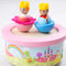 Wind them up and watch them dance with this fun wooden musical dancing toy from Bigjigs! This music box features a prince and princess who dance and spin on a mirrored base, providing hours of entertainment. T