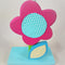 Flower Side Lamp with Wooden Base - Rooms for Rascals