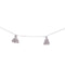 This beautiful braided cotton garland, in vintage Grey color is perfect for decorating your children's room. It is made with mini cotton tassels in match color and comes rolled up with a gift box in kraft paper.