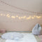 This beautiful braided cotton garland, in vintage Grey color is perfect for decorating your children's room. It is made with mini cotton tassels in match color and comes rolled up with a gift box in kraft paper.