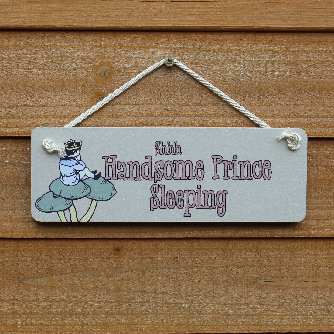 Handsome Prince Door Sign - Rooms for Rascals