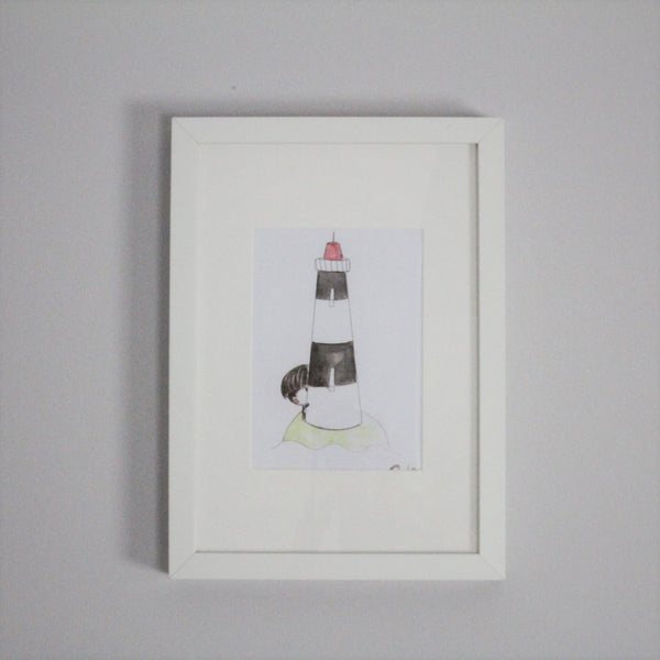 Lighthouse Watercolour Prints (Set of 2) - Rooms for Rascals
