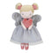  With her cute light blue dress, gold threaded wings, blonde hair in two buns and ballerina shoes Fay will surely lighten up the hearts of children. This charming fairy will stimulate imagination, bring fairy tales to life and sparkle the magical time of childhood.