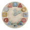 What time is it? This educational wooden puzzle clock teaches your little one the first basics about time. It has moveable hands and contains 12 shaped number pieces that fit into matching slots. Each piece is beautifully illustrated with an animal to make the learning experience much more fun.