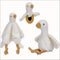  The cuddly Little Goose toy is always in for a hug and will never leave the baby’s sight. To play, this set includes a funny ring rattle that promotes the hand-eye coordination and stimulates baby’s curiosity. But also suitable to chew on when a baby starts teething. All 3 items packed in one beautiful gift box.