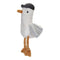 Bring a bit of Sailors Bay into your child’s bedroom with this cheeky seagull cuddle toy. Made from soft materials, he is always looking for a new adventure and a good snack. He loves to soar over the seaside, play with his friends all day and be naughty, but he’s also extremely cuddly. Flap his wings to let him fly around the house or let him hop from the couch to the table with his adorable bright yellow floppy legs.