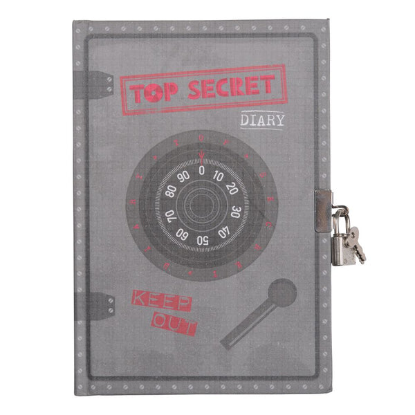 Little ones will feel inspired to fill out the page with their secret thoughts, memories and doodles. Keep this kids secret diary safe by using the padlock and key.