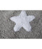 Complete your child's room with this brightly coloured Lorena Canals star rug. White stars on a grey background, a classic design that you will always love and that suits the decor of any child's room. Machine-washable. Handmade by artisans. Only natural dyes are used so it is safe. 100% cotton, so it is light, soft and flexible.