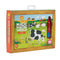  Tiger Tribe’s Magic Painting World - Farm kids paint set! Kids simply need to fill their magic paintbrush with water to unveil the hidden farm animal illustrations with every brush stroke. Paint over the blank picture board with the water-filled paintbrush. Age 1+