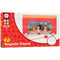 Your little ones can perform with their magnetic figures on this dazzling Magnetic Play Theatre from Bigjigs! With its clever use of magnetic rods to move the cast around, this best selling wooden play theatre is all set to bring you three classic shows, the Three Little Pigs, Little Red Riding Hood and Cinderella. A great way to encourage creativity, imagination and self-expression. Consists of 18 play pieces.