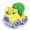 Your little builders can start mixing with this Green Toys Mixer! This chunky, sturdy, and durable mixer, features a cement mixer with a revolving drum perfect to help save and clean the earth! The mixer comes with its own bulldog construction worker. Consists of 2 play pieces. This safe, non-toxic; contains no BPA, PVC, phthalates or external coatings mixer is guaranteed to produce hours of Good Green Fun!