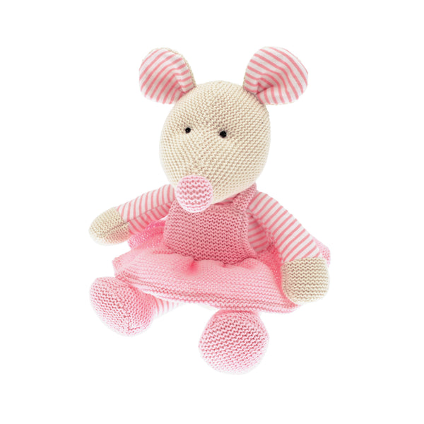 Mrs Mouse Knitted Toy - Rooms for Rascals
