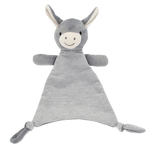 Mystery the Donkey Baby Comforter Grey - Rooms for Rascals