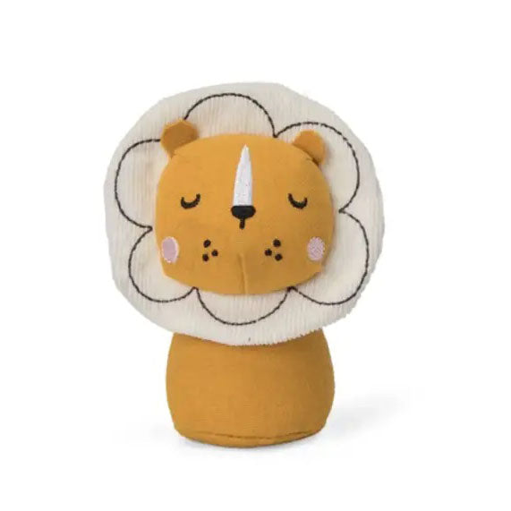 This beautifully handmade Lion mini rattle from Picca LouLou is perfect for little hands and the ideal size to keep in your bag to keep them amused whilst out and about.