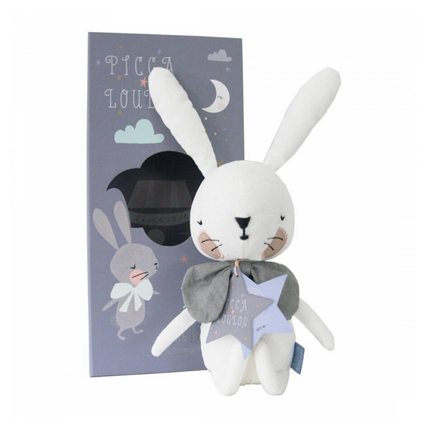 White Rabbit Soft Toy in a Gift Box - Rooms for Rascals