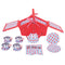 Little ones can host the perfect tea party with this delightful spotted basket Tea Set from Bigjigs. 