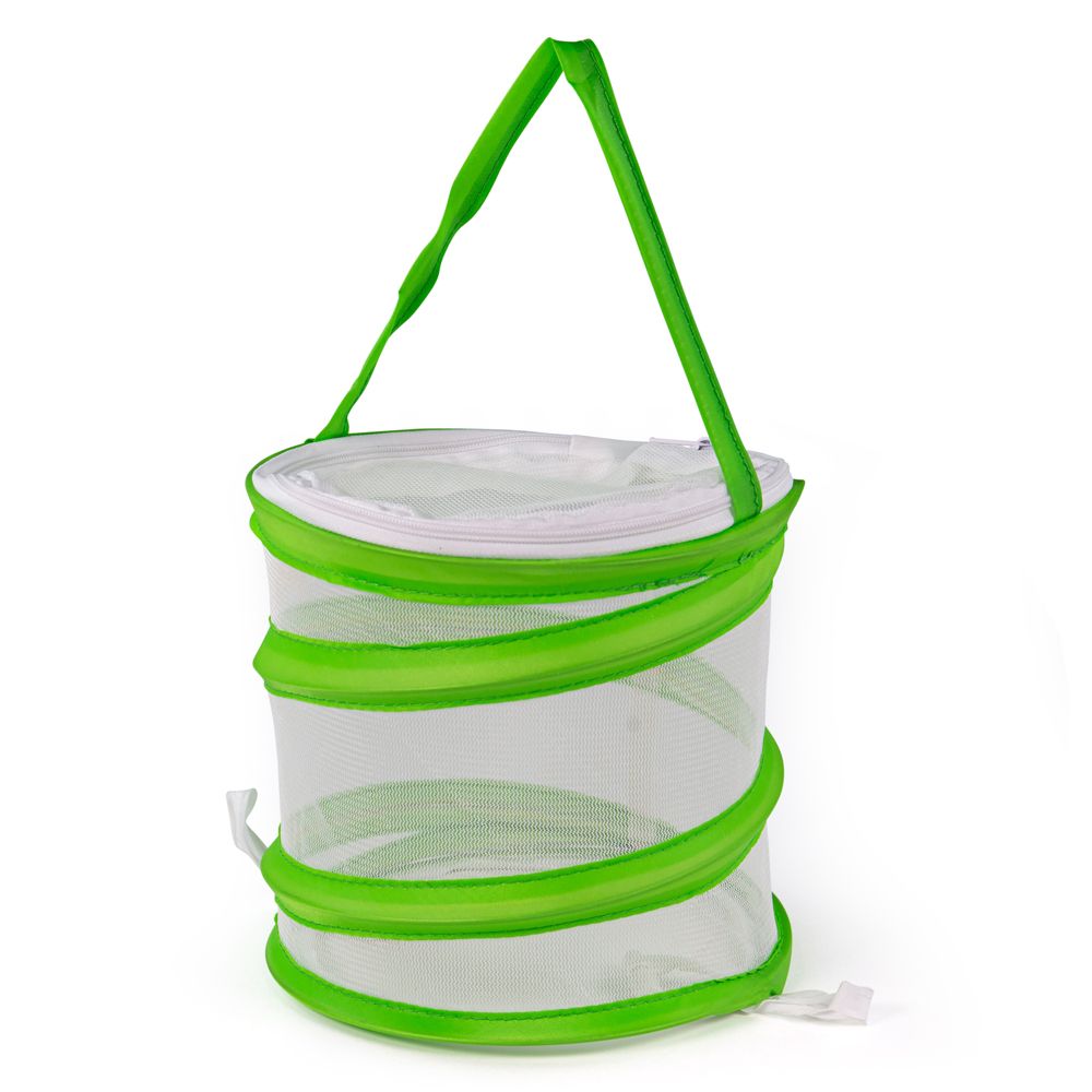 Are you going on a bug hunt? Once you’ve caught your creepy crawlies and bug buddies, keep them safe in our Pop Up Bug Net. Use the zip to store them safely so you can examine them up close before releasing them back into the wild. Available at Rooms for Rascals.
