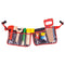 This first Tool Belt from Bigjigs will allow your youngster to get creative while fixing and creating! Each wooden tool is perfectly sized for little hands and is sure to fascinate your youngster. The brightly coloured belt features an adjustable clip to allow your youngster to wear their belt, leaving their hands free for creative role play.