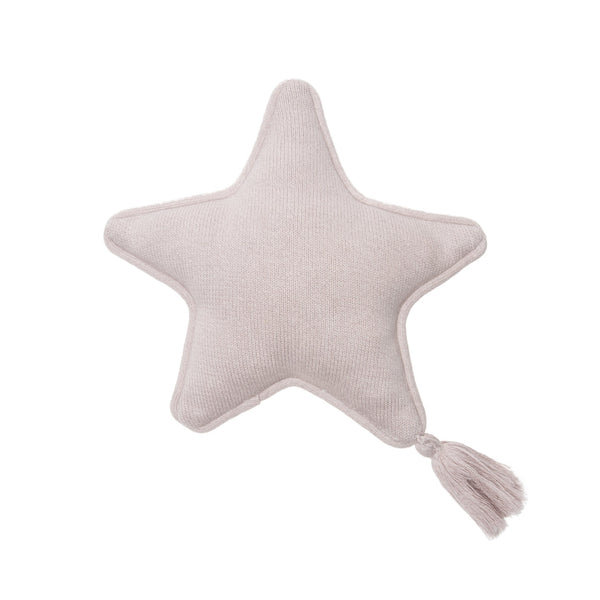 Twinkle Star Knitted Washable Cushion - Pearl Pink - Rooms for Rascals, a Leafy Lanes Retailers Ltd business