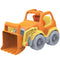 Your little builders can scoop away with this Green Toys Scooper! This chunky, sturdy, and durable scooper, features a front loader with a moveable scooper, perfect to help save and clean the earth! The vehicle comes with its own bulldog construction worker. Consists of 2 play pieces. This safe, non-toxic; contains no BPA, PVC, phthalates or external coatings scooper is guaranteed to produce hours of Good Green Fun!