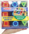 This brightly coloured wooden shape sorter from Melissa and Doug is the perfect puzzle to teach kids all about the different shapes and sizes!