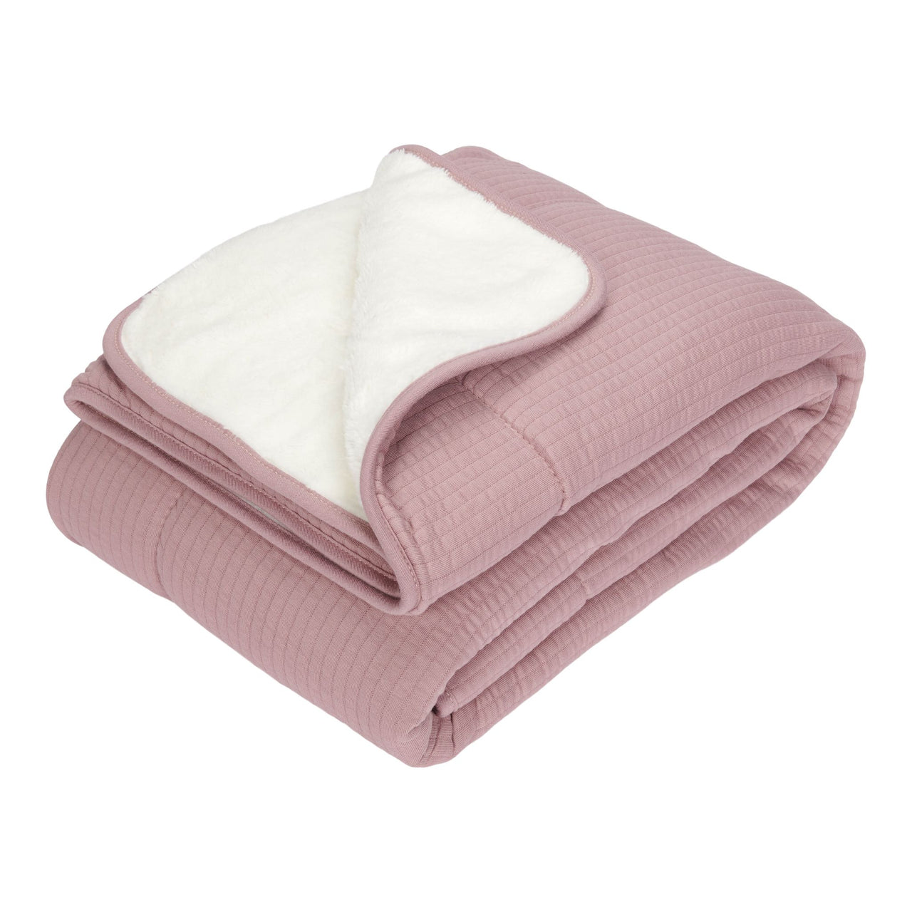 This Little Dutch cot blanket is a beautiful blanket that keeps your child comfortably warm. The blanket has a soft cotton fabric on one side with a Little Dutch print and a lovely soft teddy fabric on the other side. The blanket is also handy as a wrap, quilt or play blanket. The blanket is machine washable.