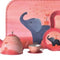 Tin Tea Set - Elephant