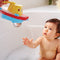 Set sail across the bathtub with this Green Toys Tugboat! This colourful craft floats and has a wide spout to scoop and pour water. This safe, non-toxic; contains no BPA, PVC, phthalates or external coatings, tugboat is guaranteed to provide hours of Good Green Fun! Consists of 3 play pieces.