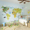 The Whole Wide World Wall Mural - Rooms for Rascals