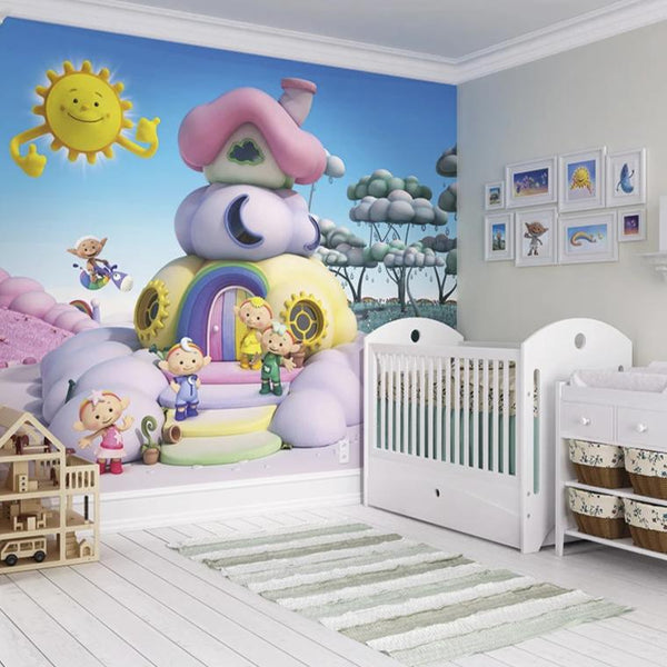 Cloudyhouse 3D Wall Mural - Rooms for Rascals