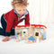 Your Inspiring little doctors can get to work with this brightly coloured wooden Mini Hospital Playset from Bigjigs! It is decorated inside and outside with features and is supplied complete with a hospital bed, medical drip, heart monitor, bear, nurse and doctor. The string handle and secure clasp ensure that this Playset is always ready to travel with your little one and all of the play pieces can be stored safely inside. Made from high quality, responsibly sourced materials.