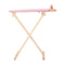 Teach your little one how to Iron with this fun, scaled down toy ironing board from Bigjigs! The iron features a clicking temperature dial, whilst the board sports a pretty cover. An excellent way for little ones to learn more about everyday tasks as well as providing plenty of imaginative and interactive roleplay opportunities. Great for parent/child interactive play sessions. 