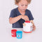 Help your little ones host the perfect tea party with this sturdy wooden kettle from Bigjigs. 